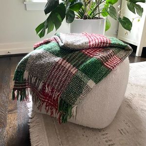 Crate and Barrel Christmas throw
